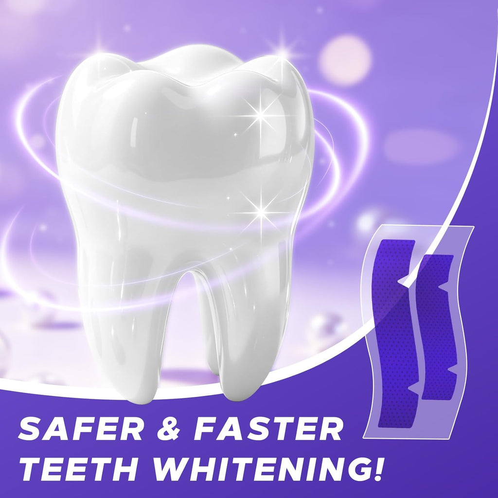 Whiten Teeth in Just 14 Days 🔥 | Safe Whitening Strips for Coffee & Wine Stains | No Sensitivity Formula (28 Strips)